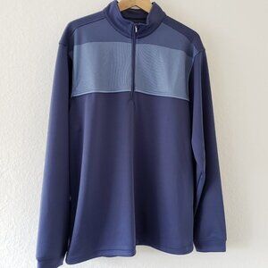 NWT -  Bolle  Blue Performance Long Sleeve 1/4 Zip - Size L